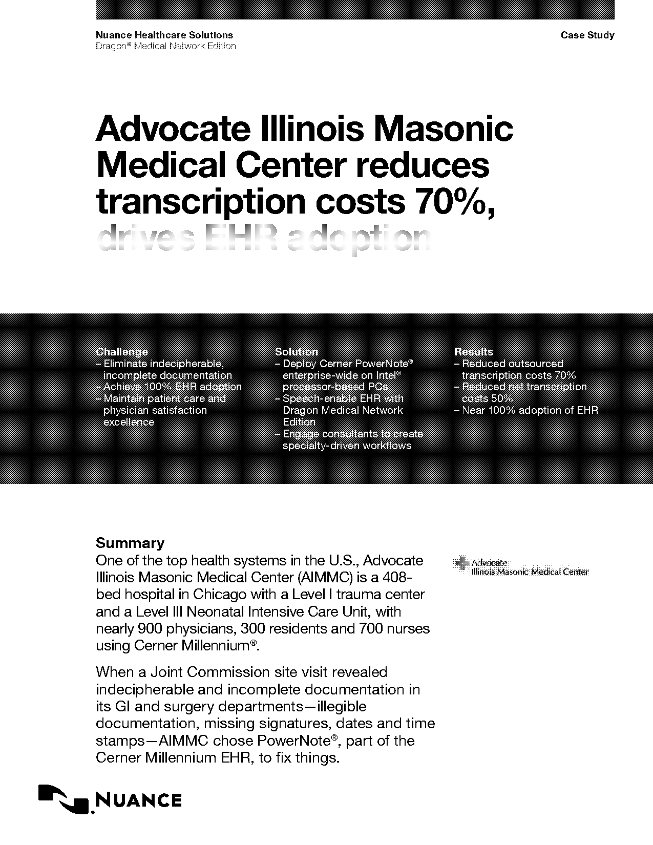 get medical records advocate masonic hospital