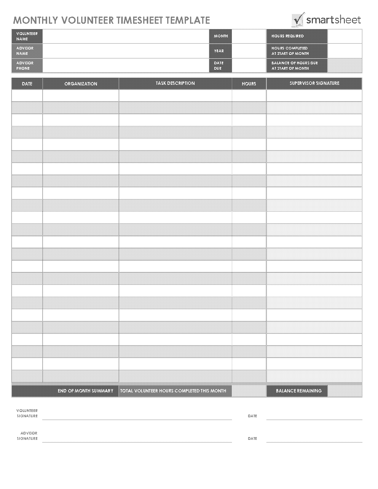 timesheet template excel free download