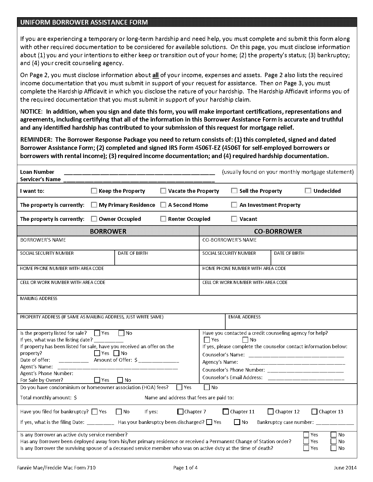 loancare contact authorization form