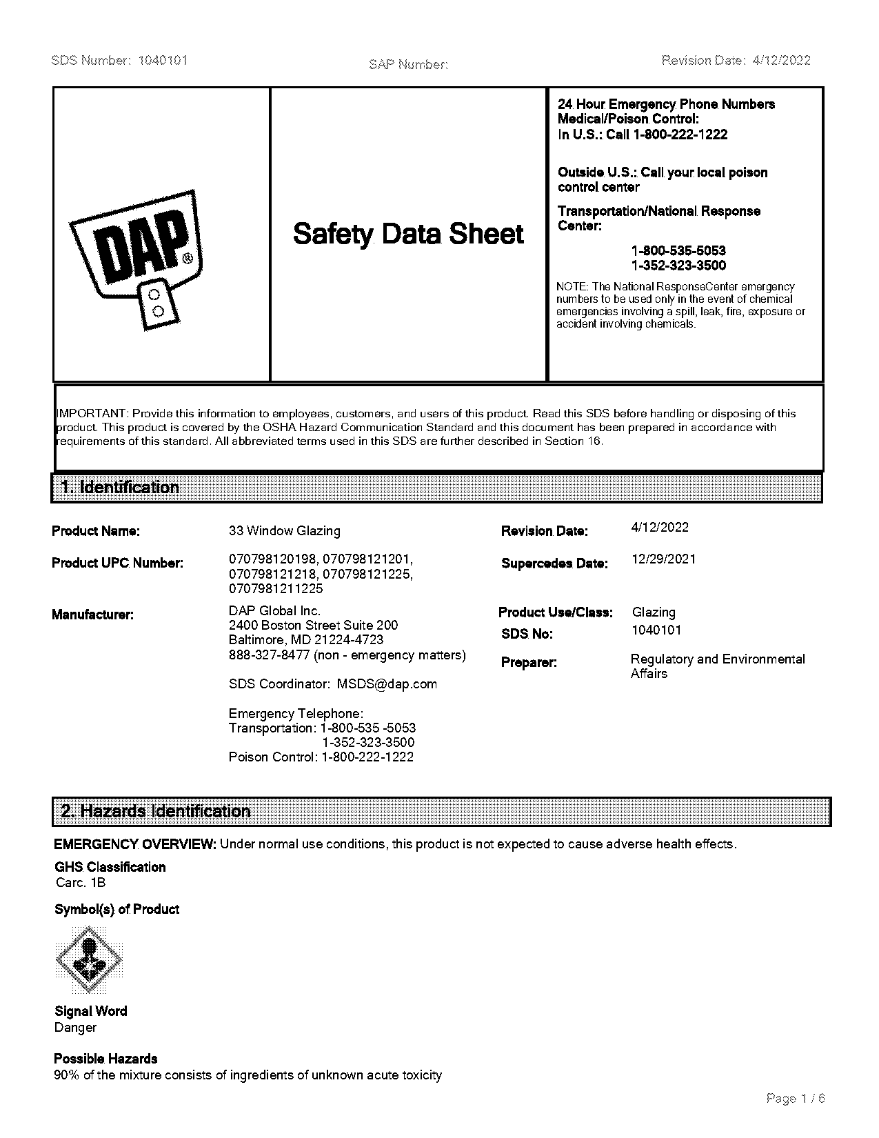 dap window glazing instructions