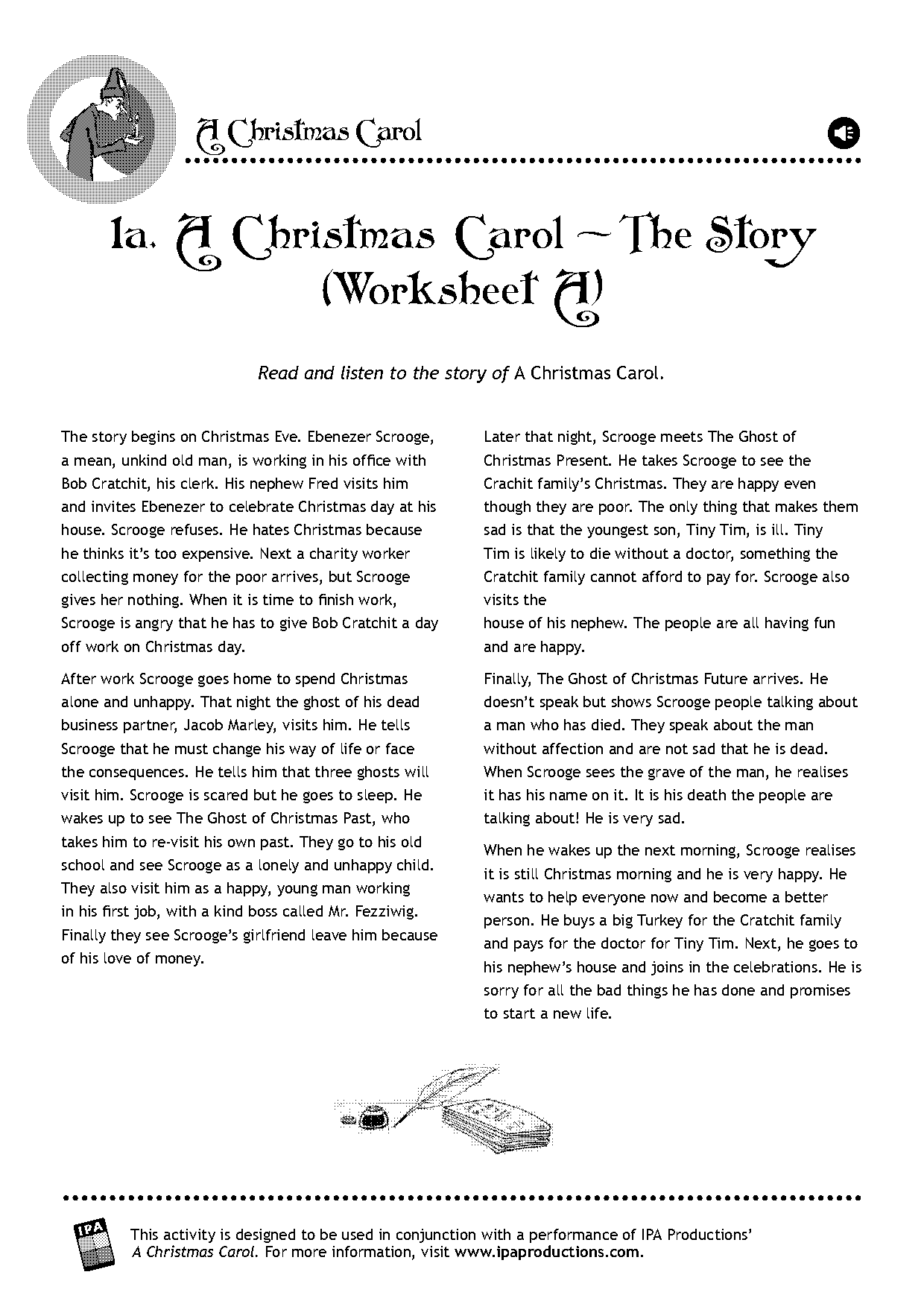 a christmas carol movie response worksheet