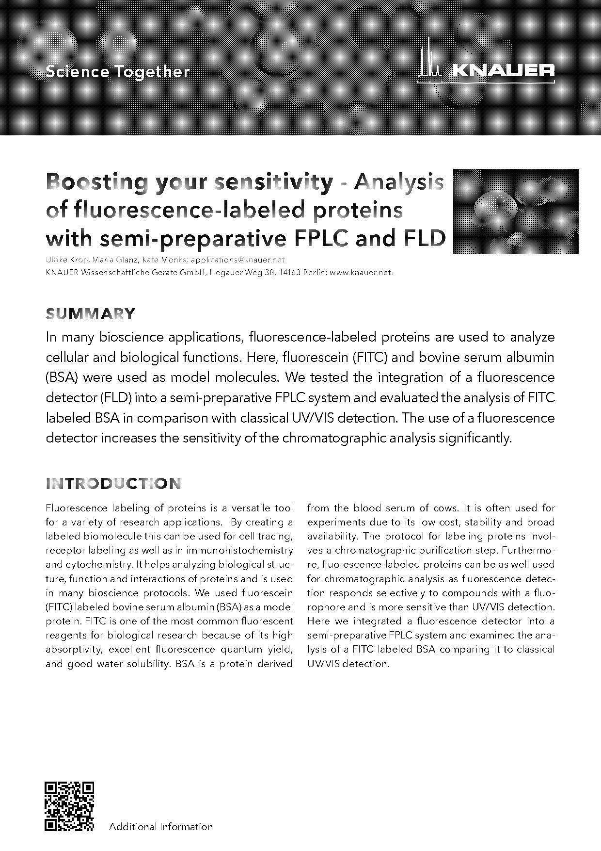 fitc protein labeling protocol