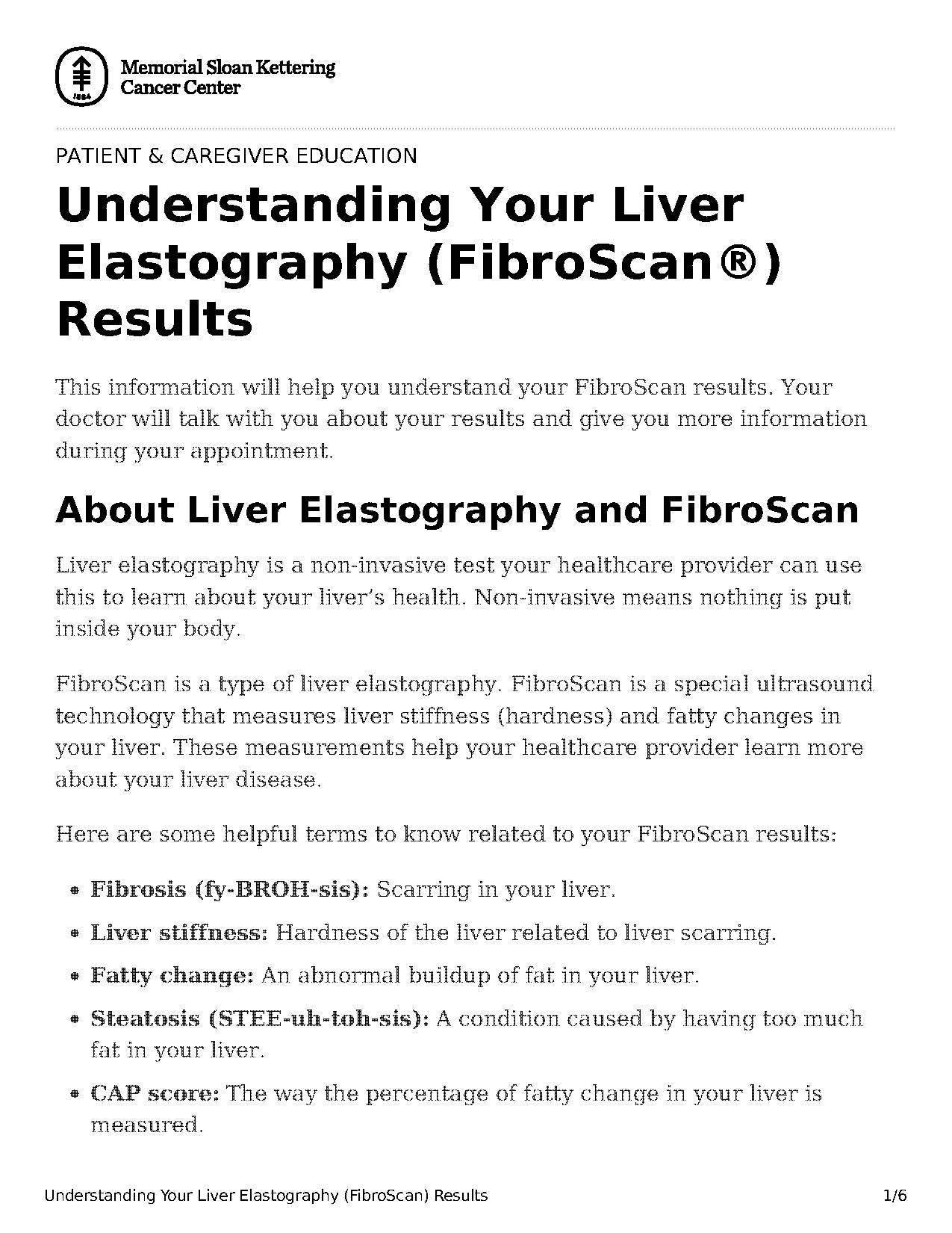 fibroscan instructions for use