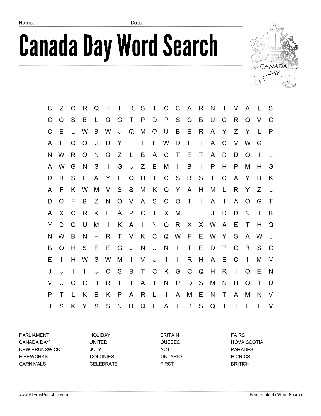 word search printable pdf