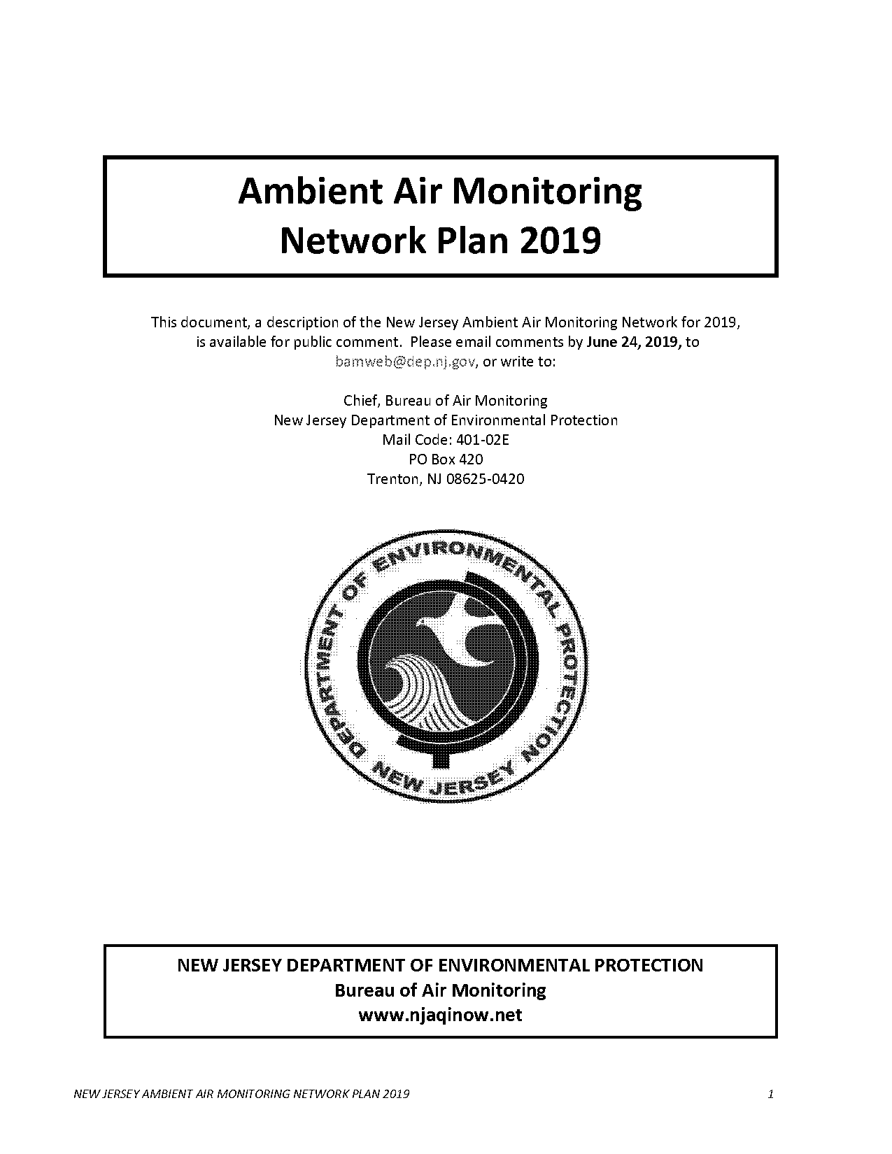 ambient air monitoring network assessment guidance