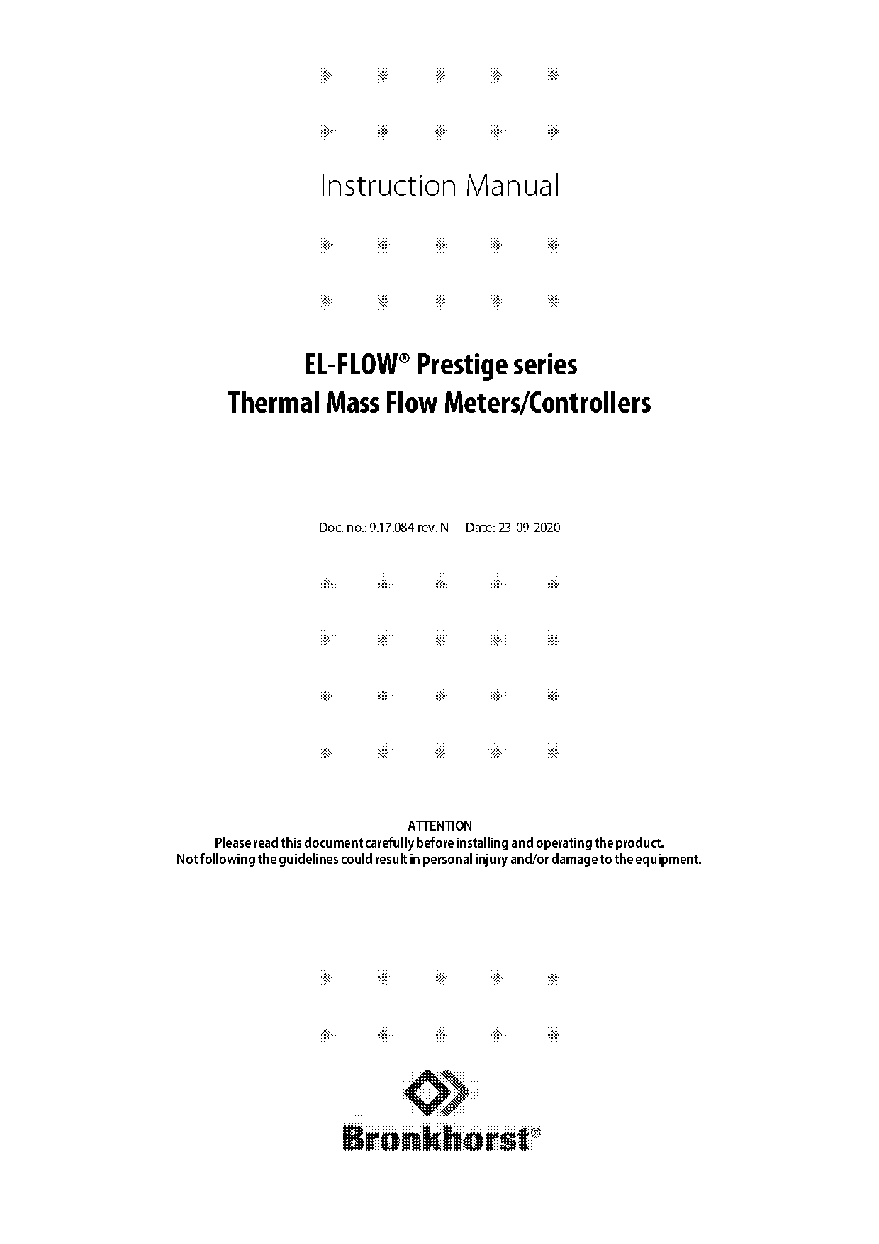 bronkhorst flow controller manual