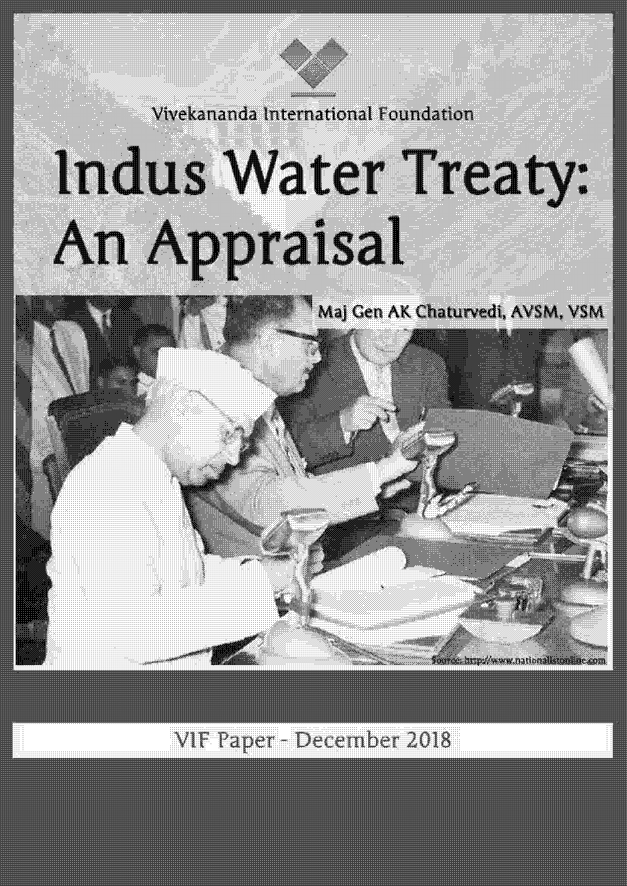 indus valley treaty pdf