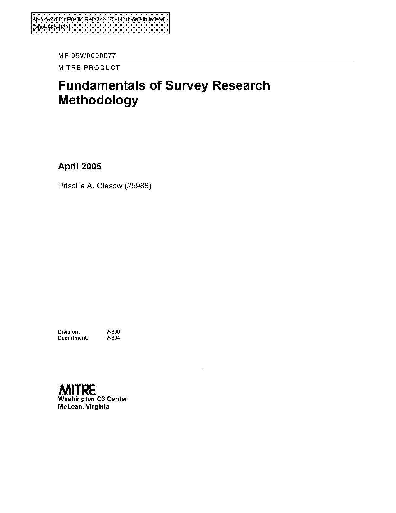 surveying select classes for research sampling