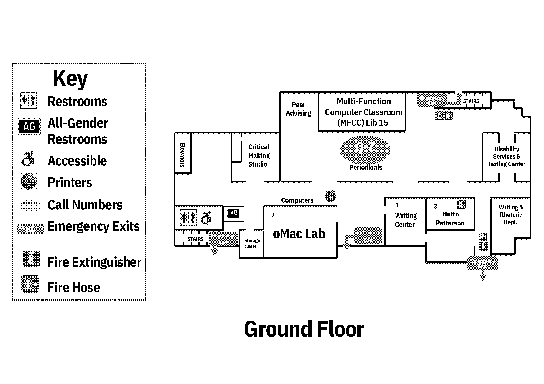 college library building plan