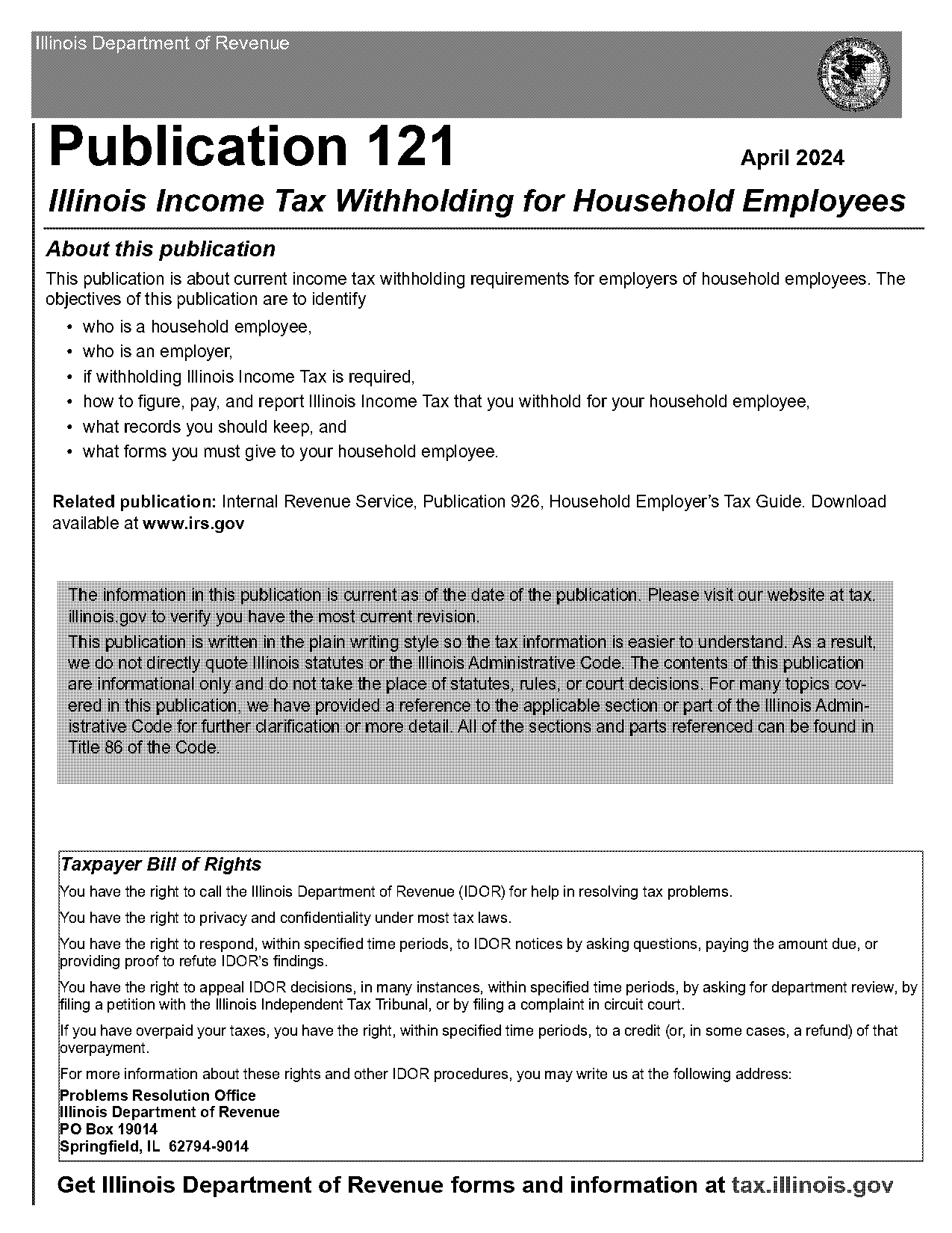 il department of insurance complaint form