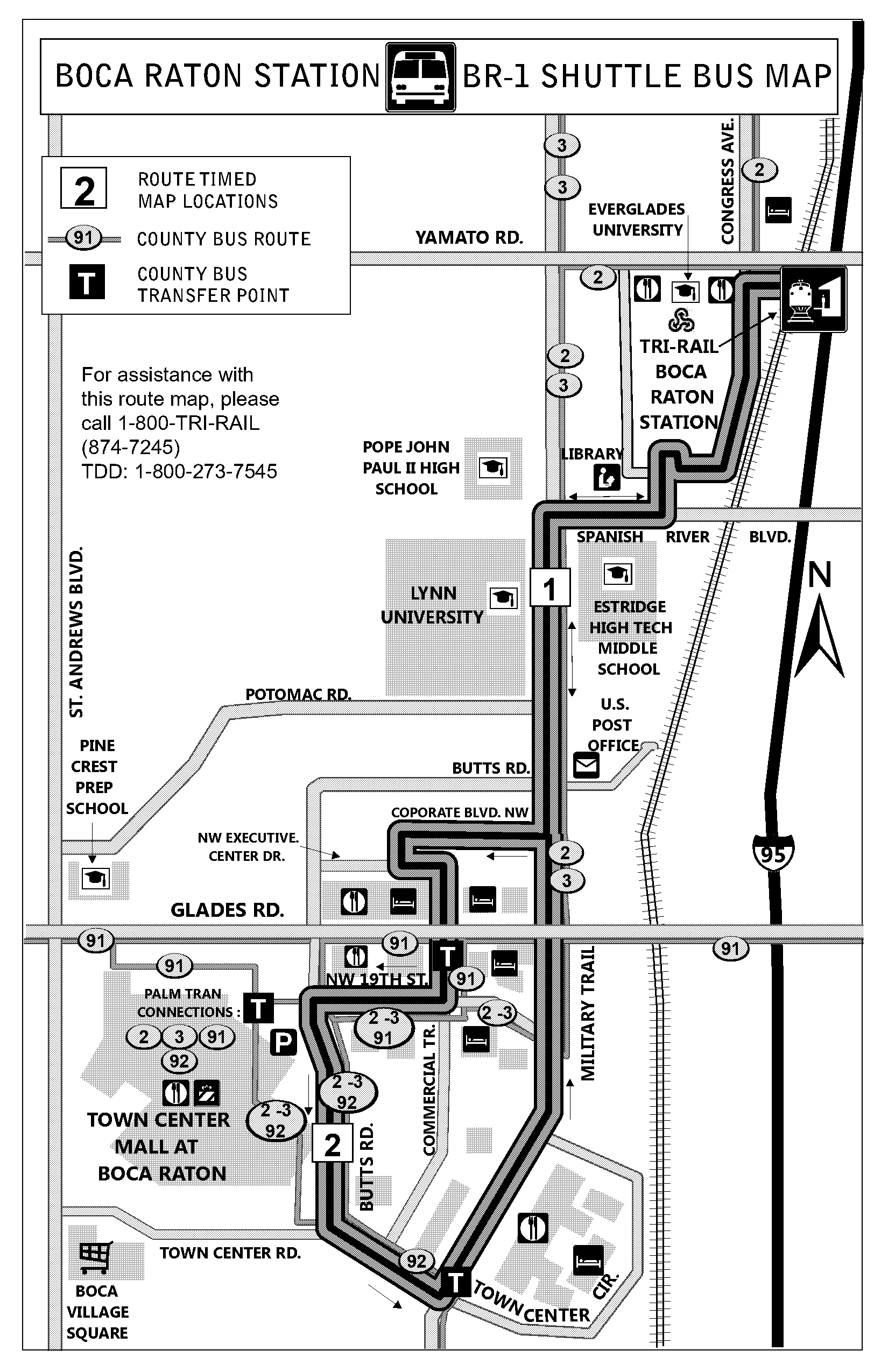 boca raton city bus schedule