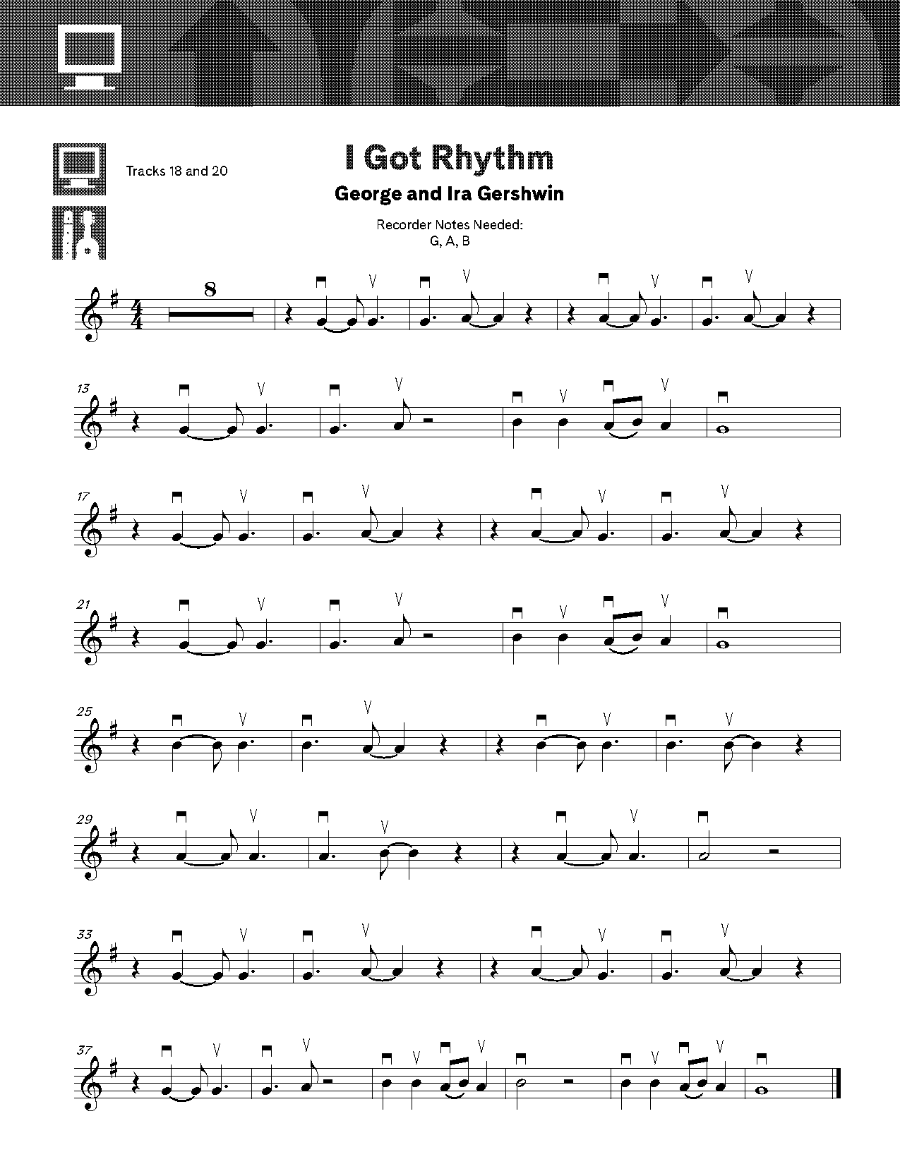 i ve got rhythm sheet music pdf