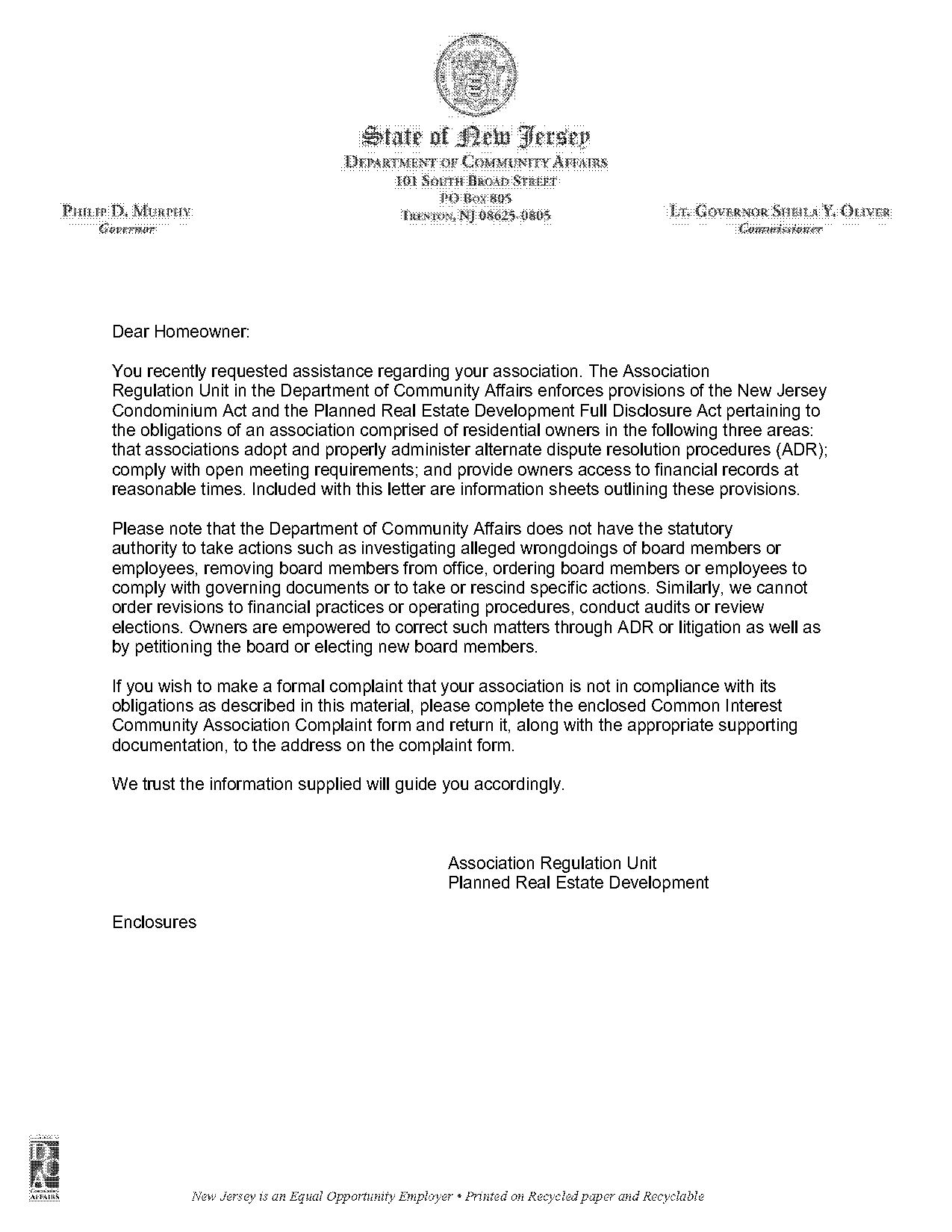 sample letter requesting documents from homeowners association