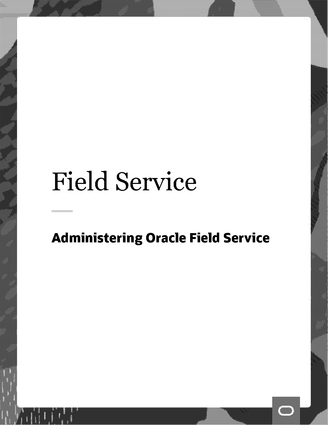 field service form templates