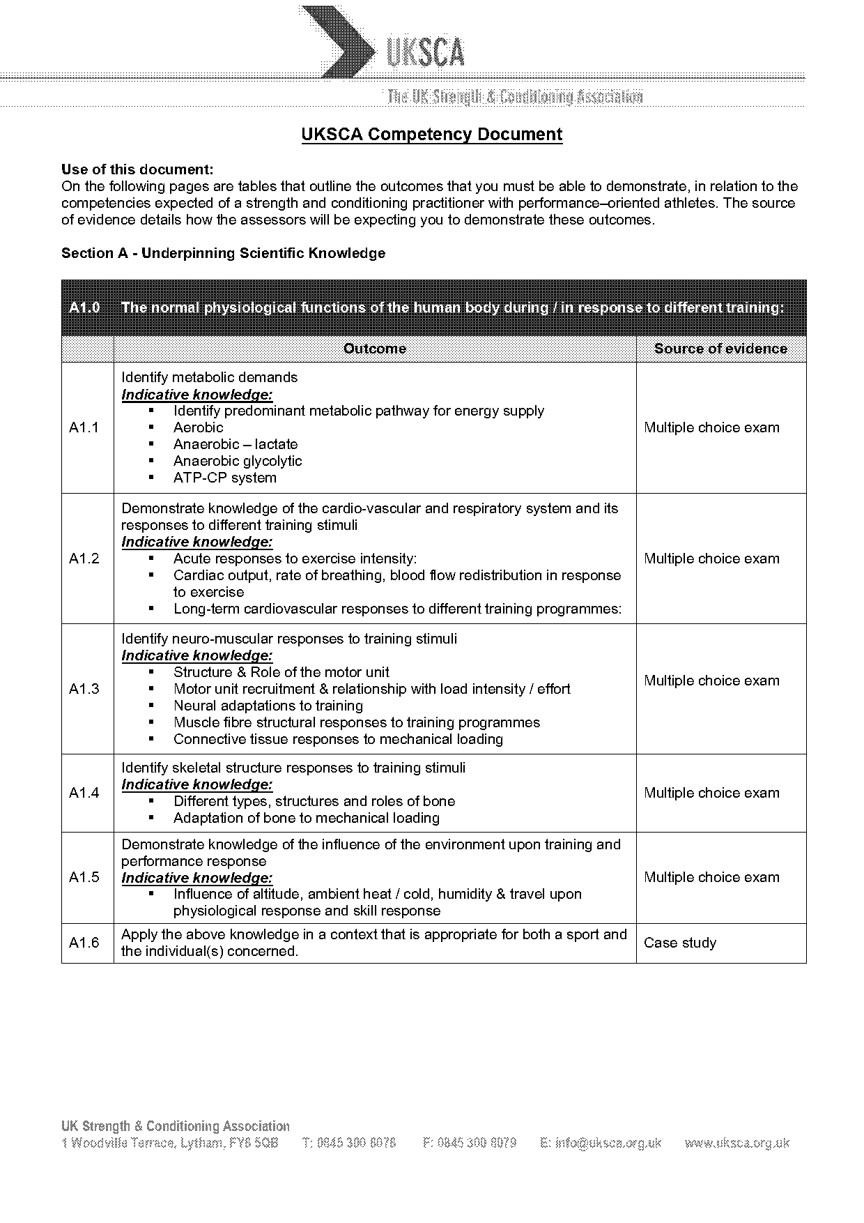 sample uksca case study