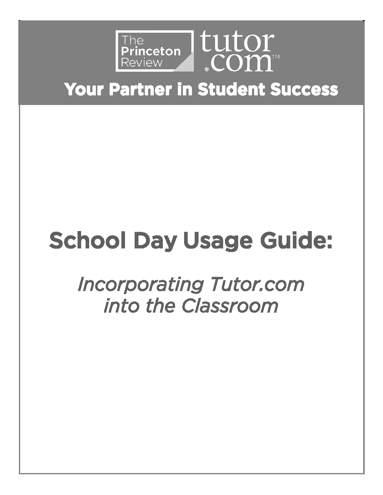 are tutoring sessions time slots to do homework assignments