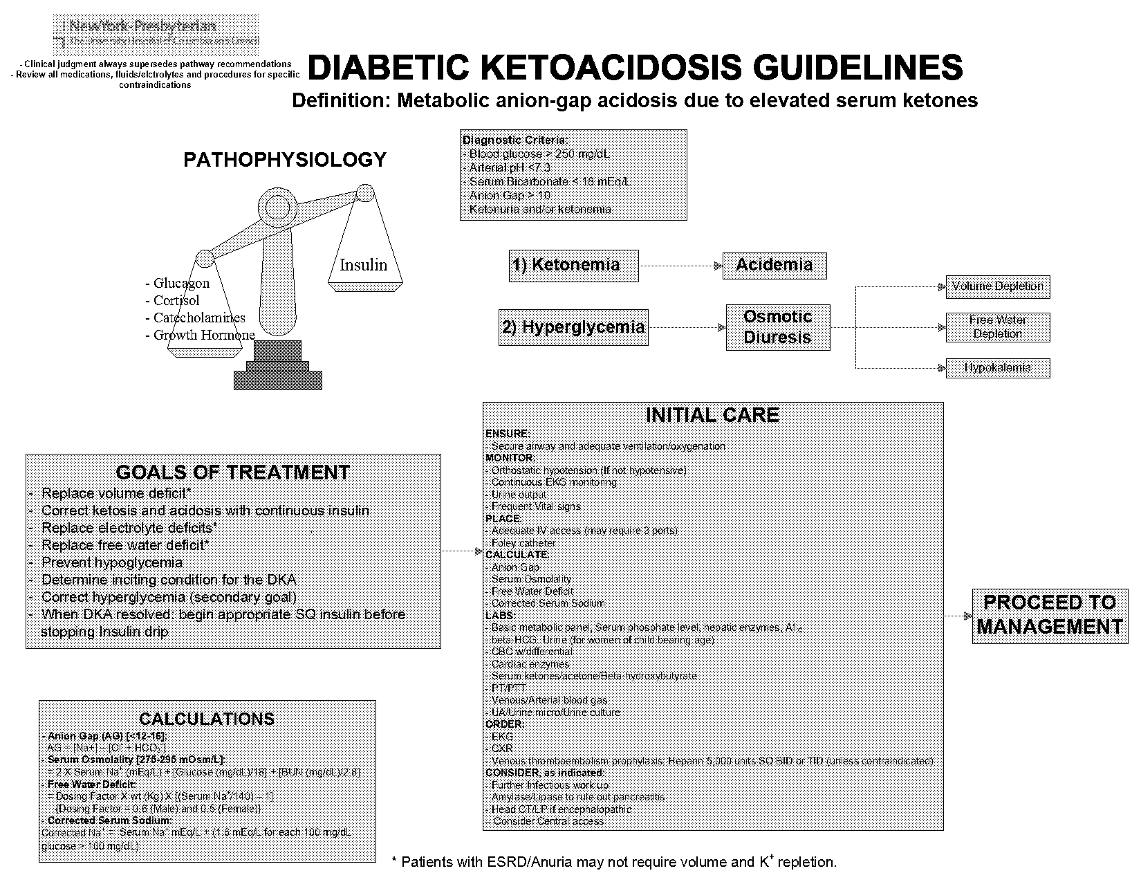 diabetic ketoacidosis management protocol