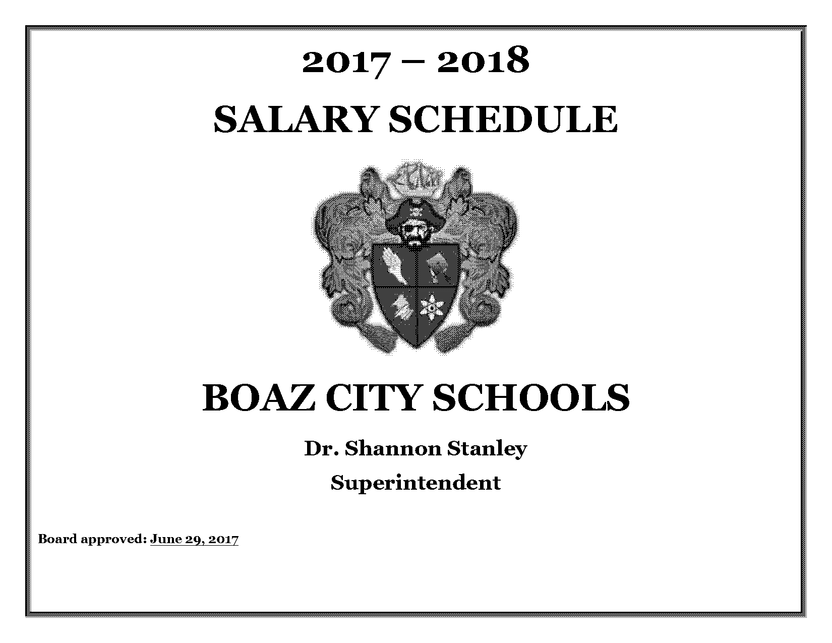 boaz city schools salary schedule