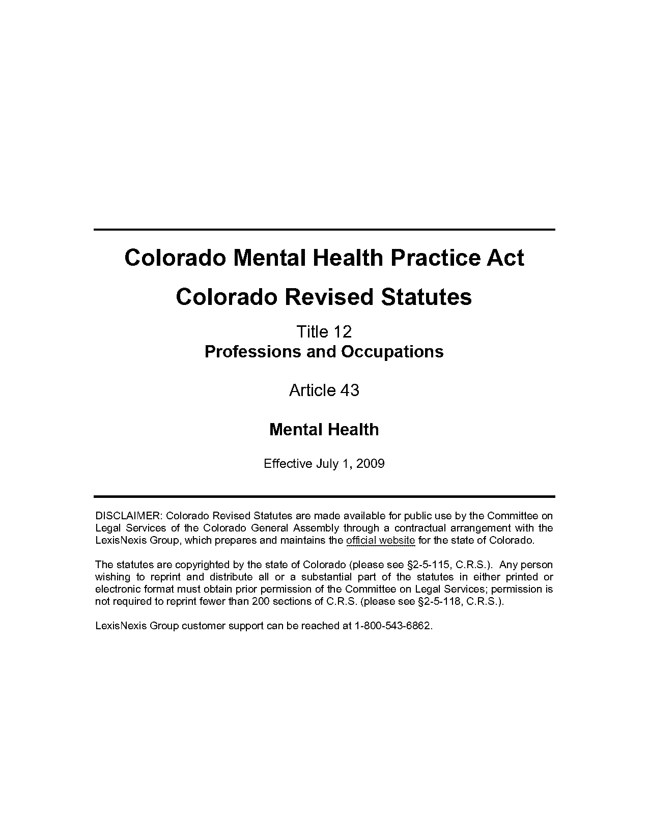 colorado lpc consent and hipaa