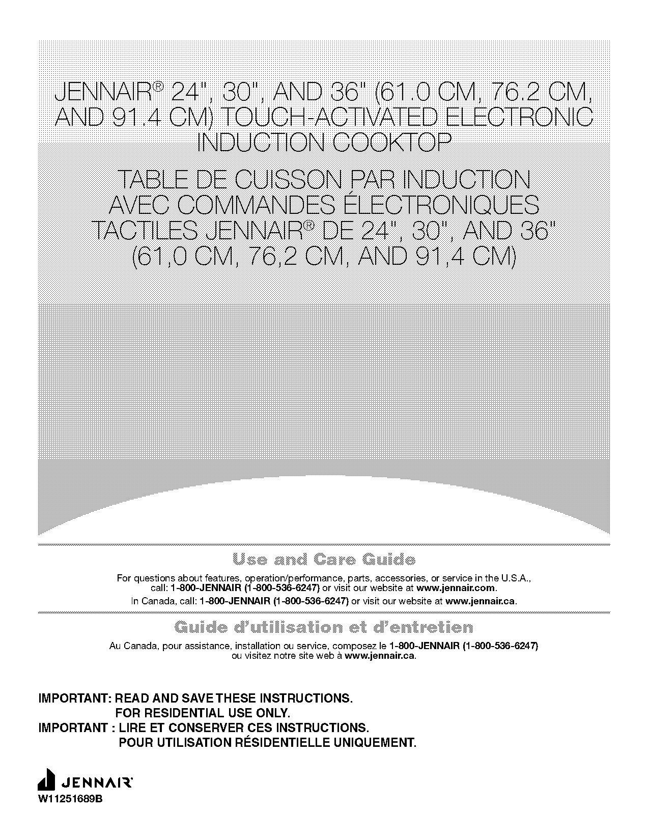 jenn air induction range manual