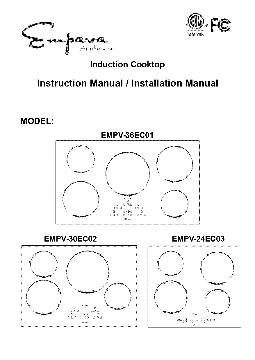 jenn air induction range manual